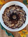 Bundt cake alla panna e cioccolato