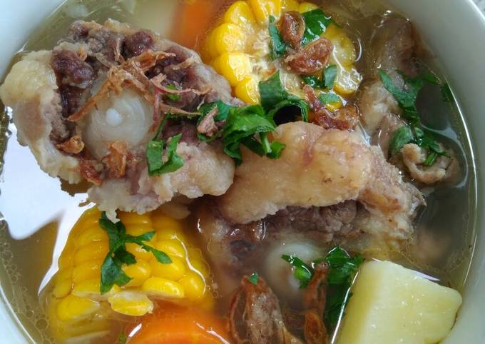 Resep Sop Buntut Anti Gagal