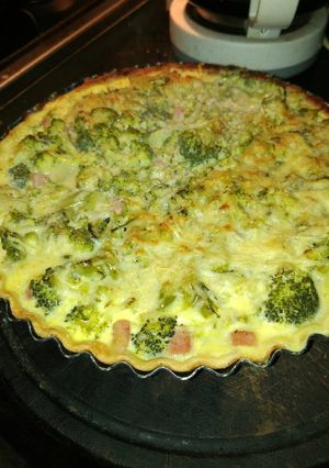 Una foto de Tarta de brócoli
