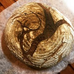 A picture of Rye Sourdough Bread.
