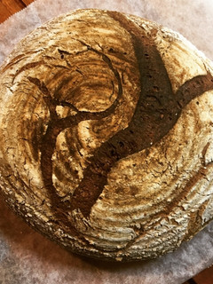 A picture of Rye Sourdough Bread.