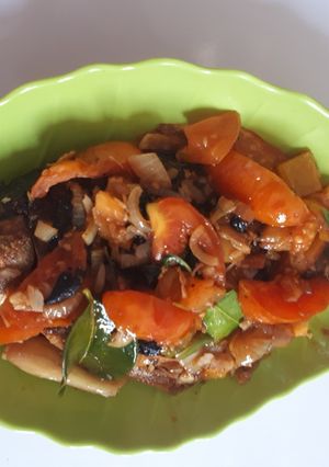 Foto resep Ikan mas sambal tomat (masakan rumah sederhana)