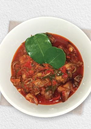 Foto resep Sambal Baby Cumi Daun Jeruk