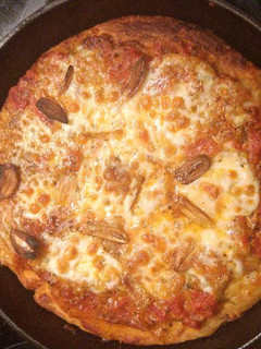 A picture of Overnight Focaccia Bread Pizza.
