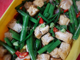 Tumis Tahu Bunga Bawang