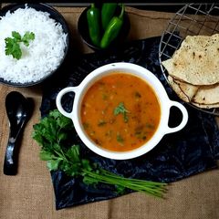 Gujarati dal A picture of Gujarati dal.
