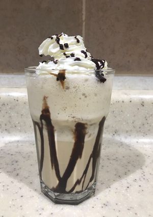 صورة لوصفة قهوه بالايسكريم 😻