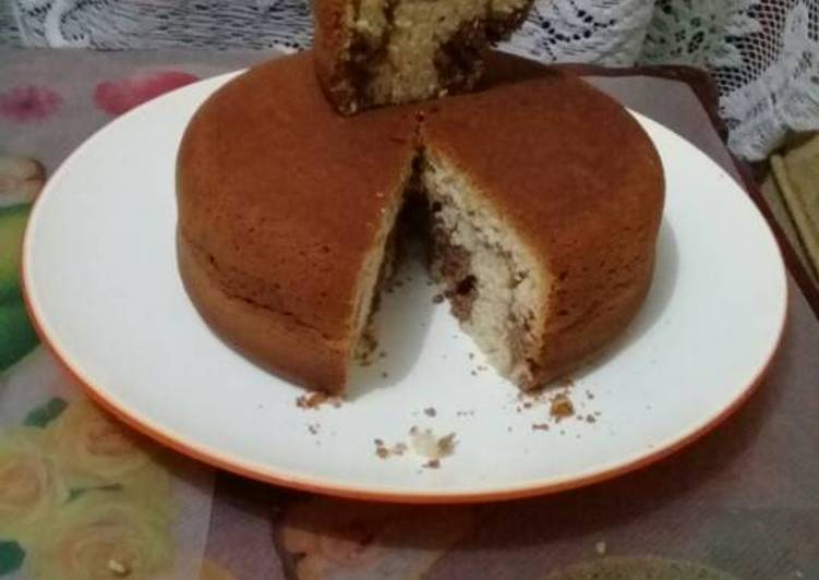 Recipe of Jamie Oliver Tried marble cake without an oven