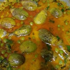 Stuffed brinjal A picture of Stuffed brinjal.