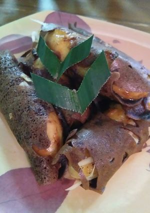 Foto resep 🌦pisang selimut oreo