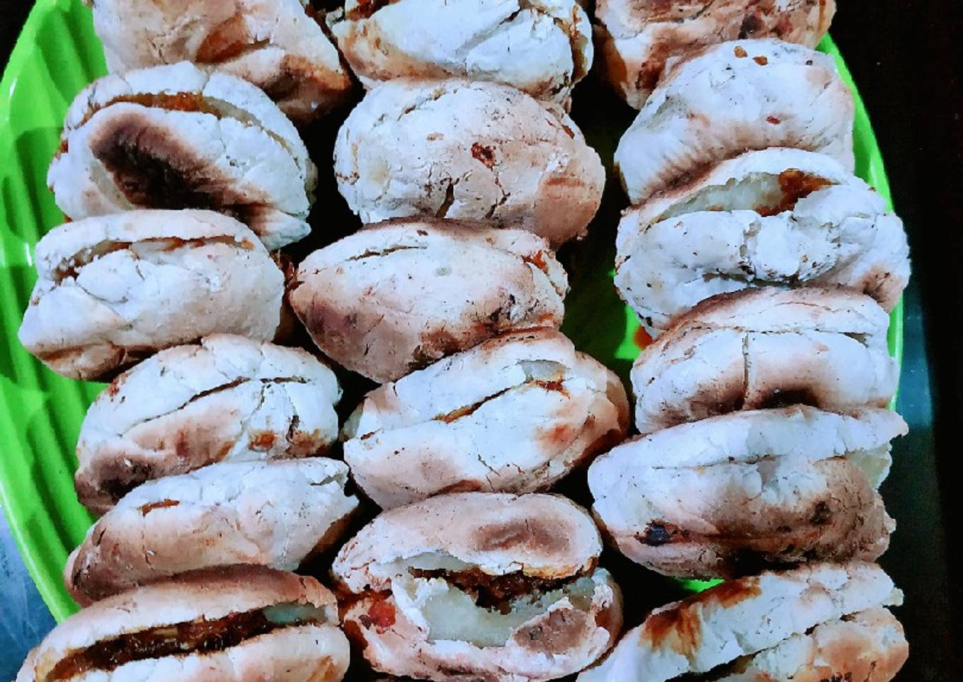 Pempek panggang / pempek Tunu