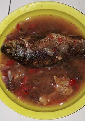 Foto resep Pecak ikan mas