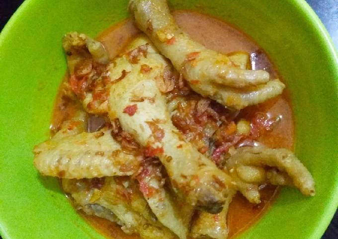 Gulai Padang Ayam Ceker