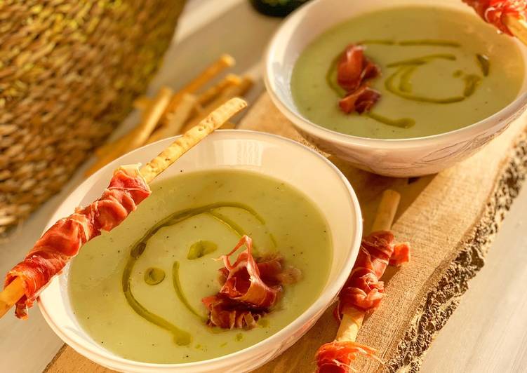 Sopa fría de melón de galia🍈