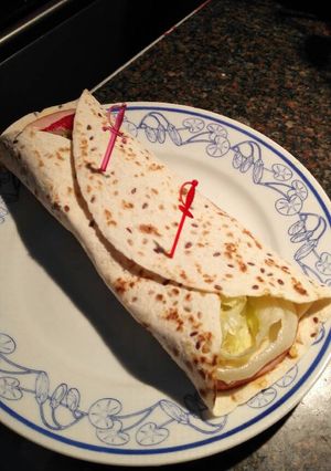 Mediterrán reggeli recept fotója