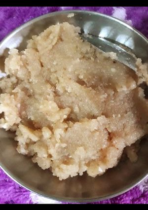 A picture of Suji ka halwa.