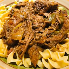 A picture of Crockpot Taco Chuck Roast.