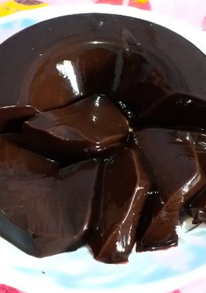 Foto resep Puding nutrijel coklat non fla