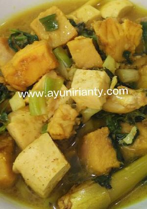 Foto resep Ikan Tuna Kemangi Kuah Kuning