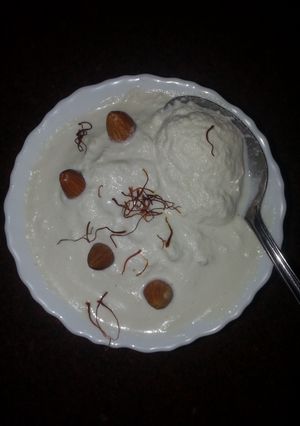 A picture of Refrigerated badam kheer.....