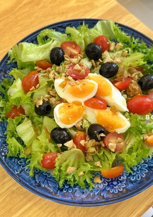 Hình của món Salad Hạt Sachi.