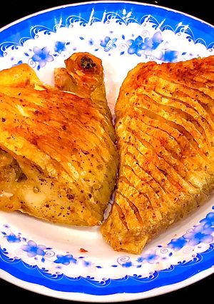 Hình của món Cá He Muối Chiên Giòn.