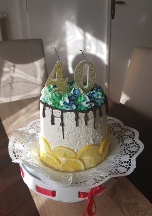 Citromtorta recept fotója