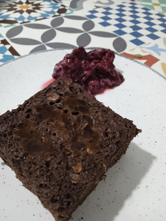 Una foto de Mug cake de chocolate