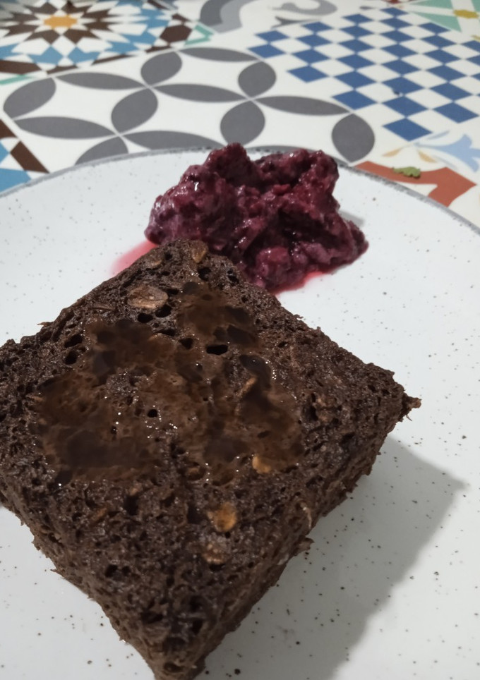 Una foto de Mug cake de chocolate