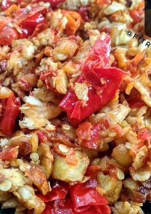 Foto resep Sambal tempe kencur