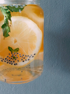 Foto resep Infused water (Lemon)