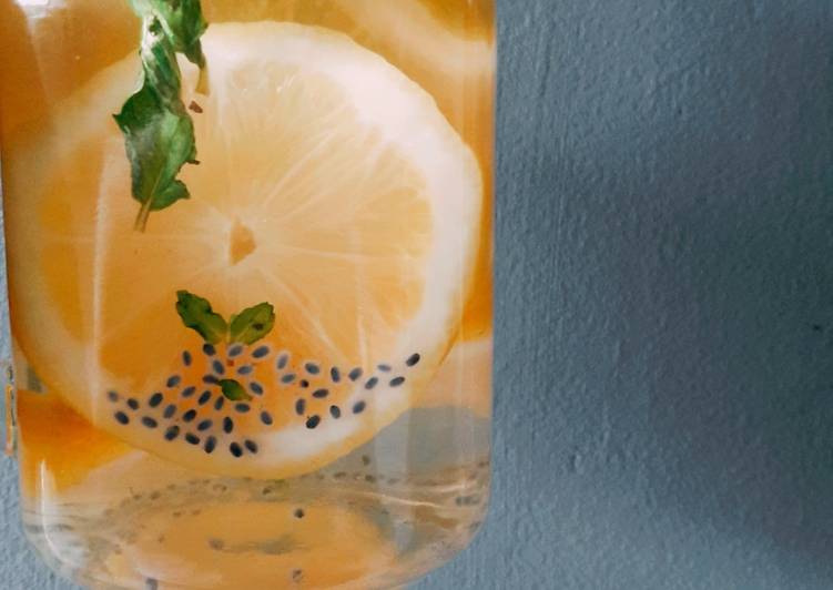 Resep Infused water (Lemon) yang Bisa Manjain Lidah