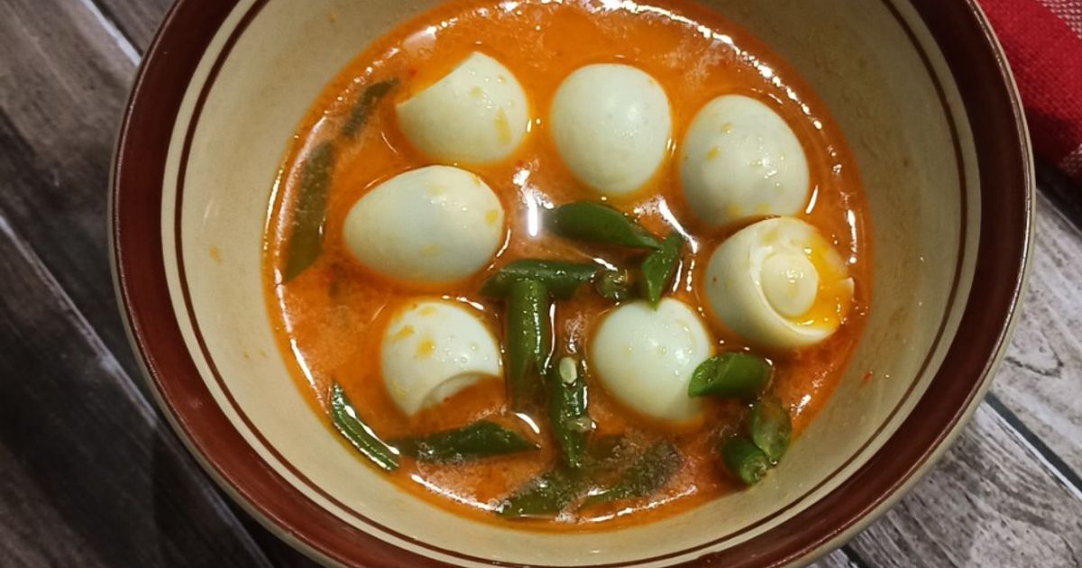 Lodeh buncis telur puyuh