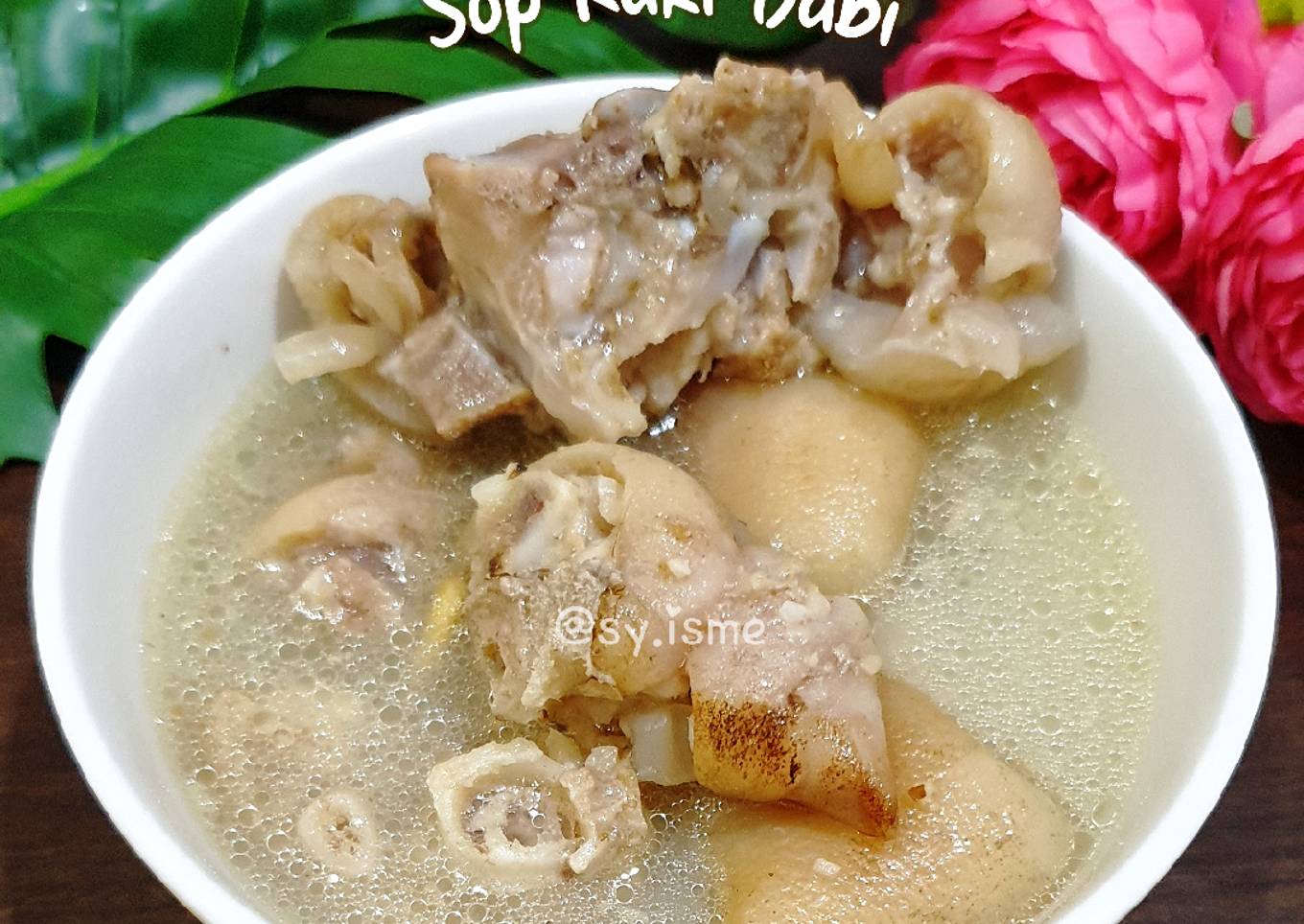 Sop Kaki Babi (Mirip bakuteh Song Fa)