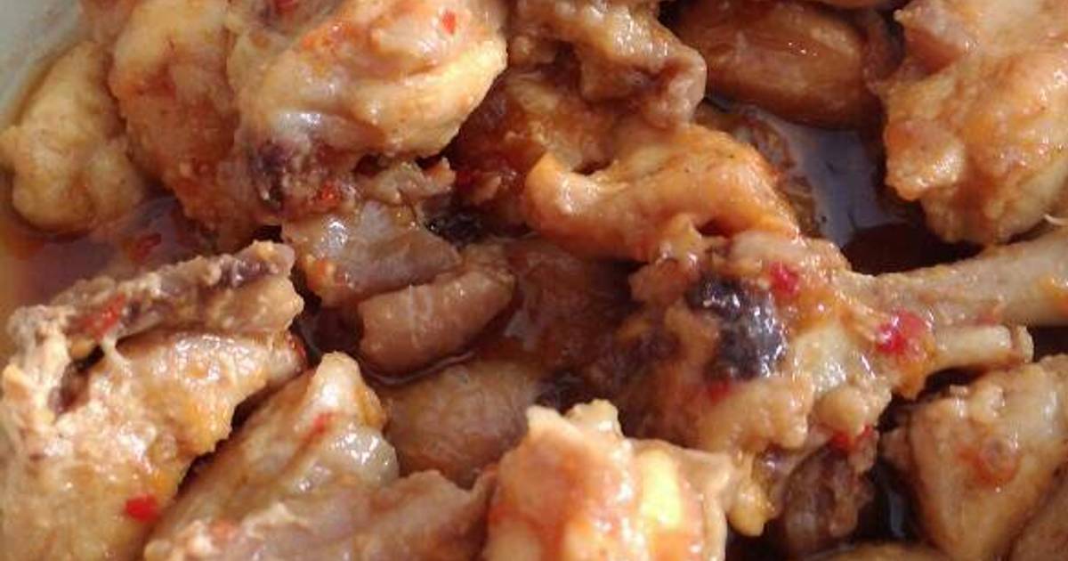 Resep Ayam Pedas Manis oleh Mama Mahrez - Cookpad