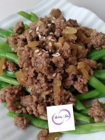 Langkah Mudah untuk Menyiapkan Resep  Tumis Baby Buncis &amp; Daging Cincang yang Sempurna, Sempurna