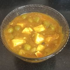 Matar Paneer A picture of Matar Paneer.