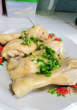 Foto resep Easy Boiled Chicken