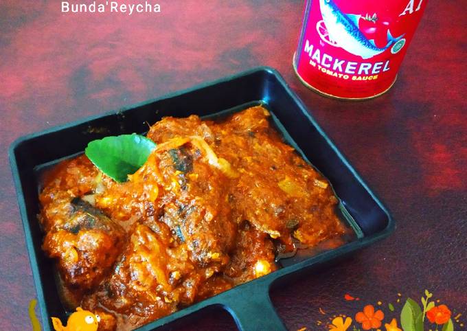 Standar Resep mudah buat 🐟Tumis Mackerel kalengan dijamin nikmat