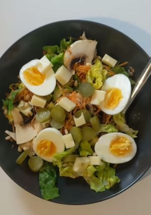 Une photo de Salade d'hiver végétarienne
