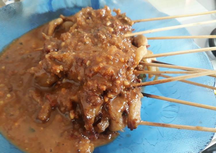 Sate jamur tiram siram