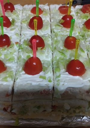 Una foto de Pastel frío