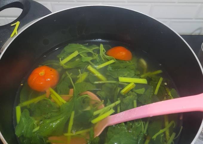 Resep 013 Sayur Bayam Bening Oleh Aditya Cookpad 2749