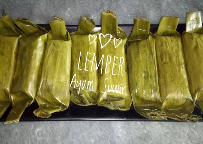 Lemper Ayam Suwir