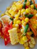 Sweet Corn Salad with Salted Egg