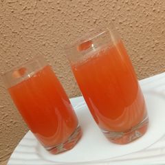 A picture of Pineapple & watermelon juice #bestof2019.