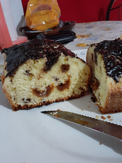 Una foto de Budín relleno