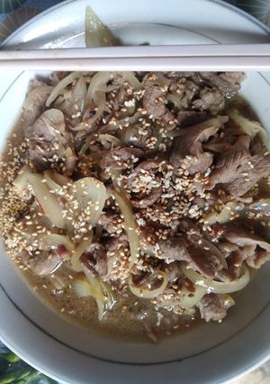 Foto resep Beef yosinoya