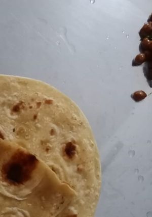 A picture of Desi chana ki sabji.