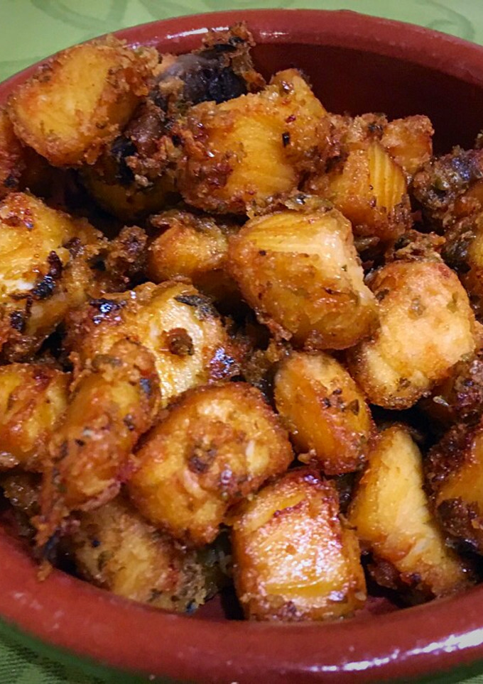 Una foto de Cazón en adobo
